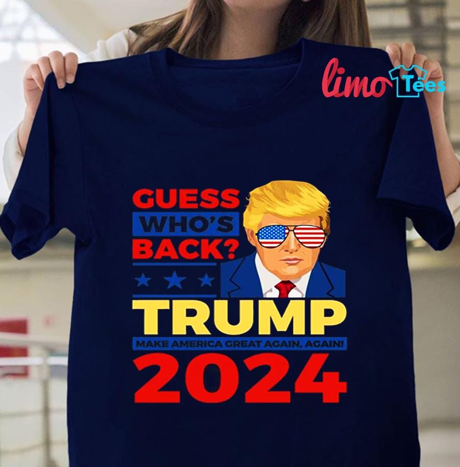 Trump 2024 I'll be back let's America great again and again t 