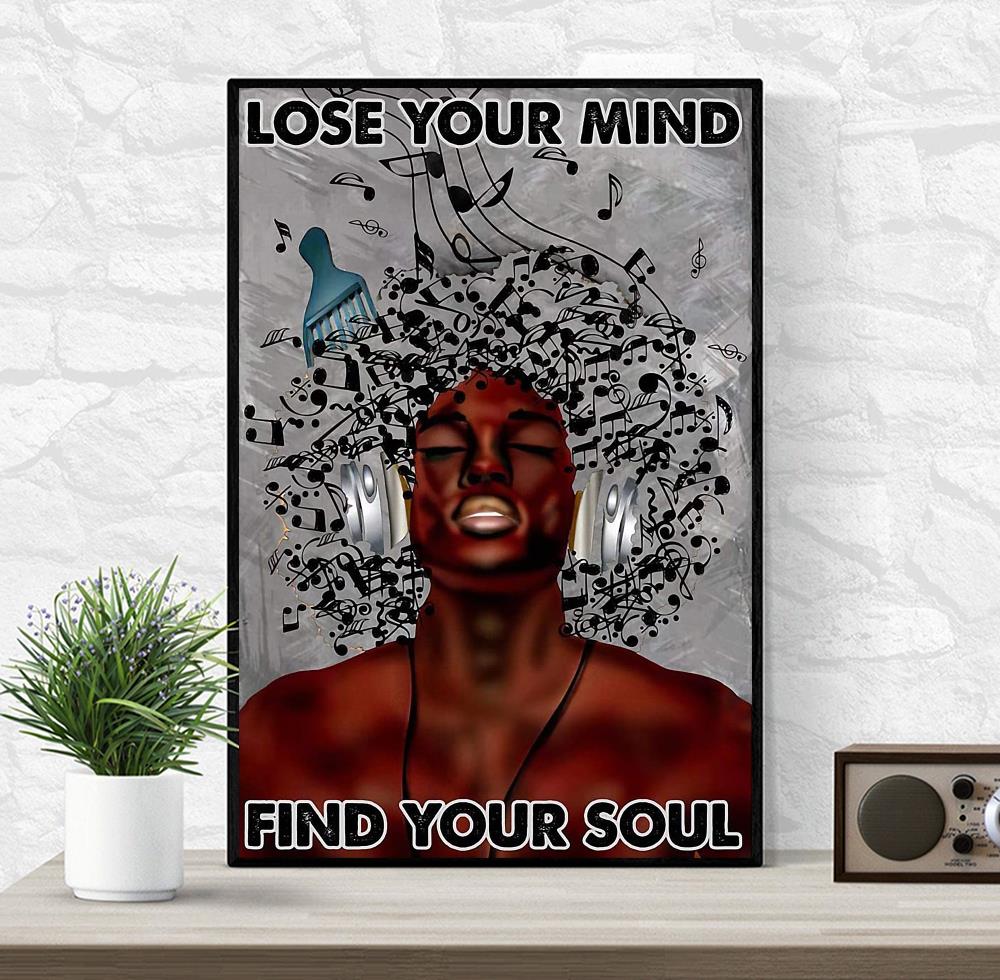 Afro man music lose your mind find your soul poster - Limotees