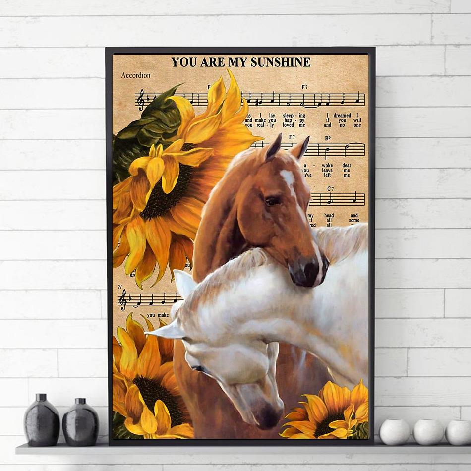 Diamond Art - Sunflower Horse