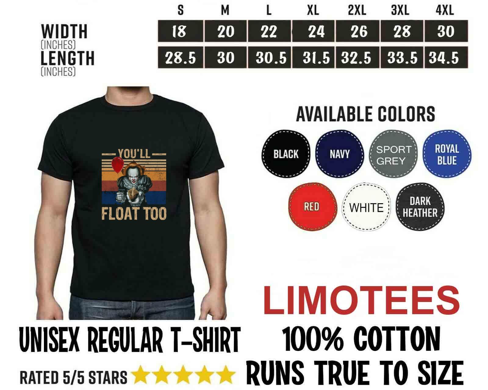 IT Vintage You'll Float Too T Shirt IT Vintage You'll Float Too T Shirt