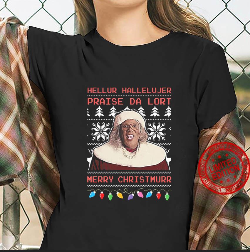 sandhed alias møbel Madea hellur hallelujer praise da lort Christmas ugly t-shirt