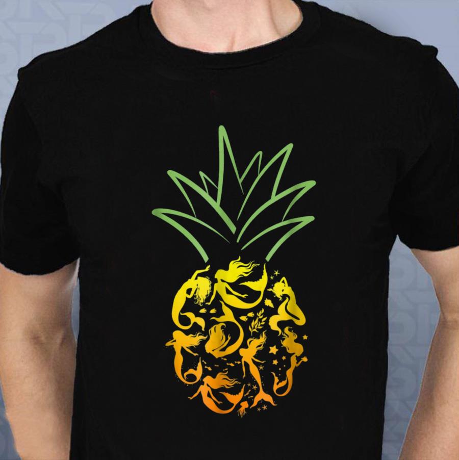 Mermaid Pineapple retro t-shirt