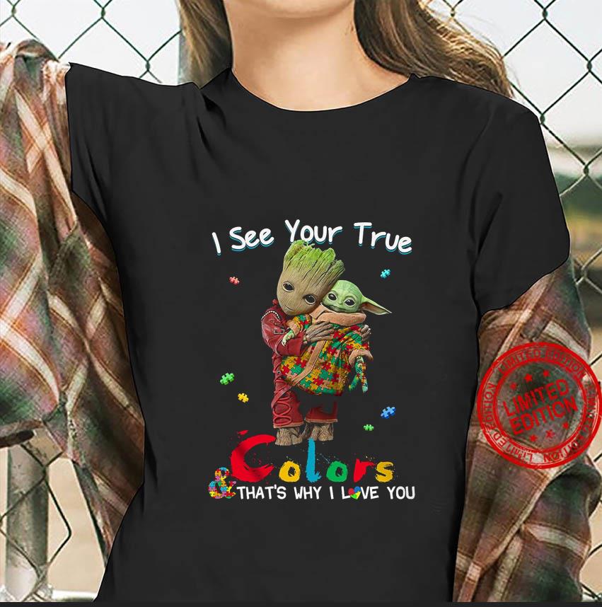 Baby Yoda Hug Dallas Cowboys Autism Rockin To A Different Tune Shirt