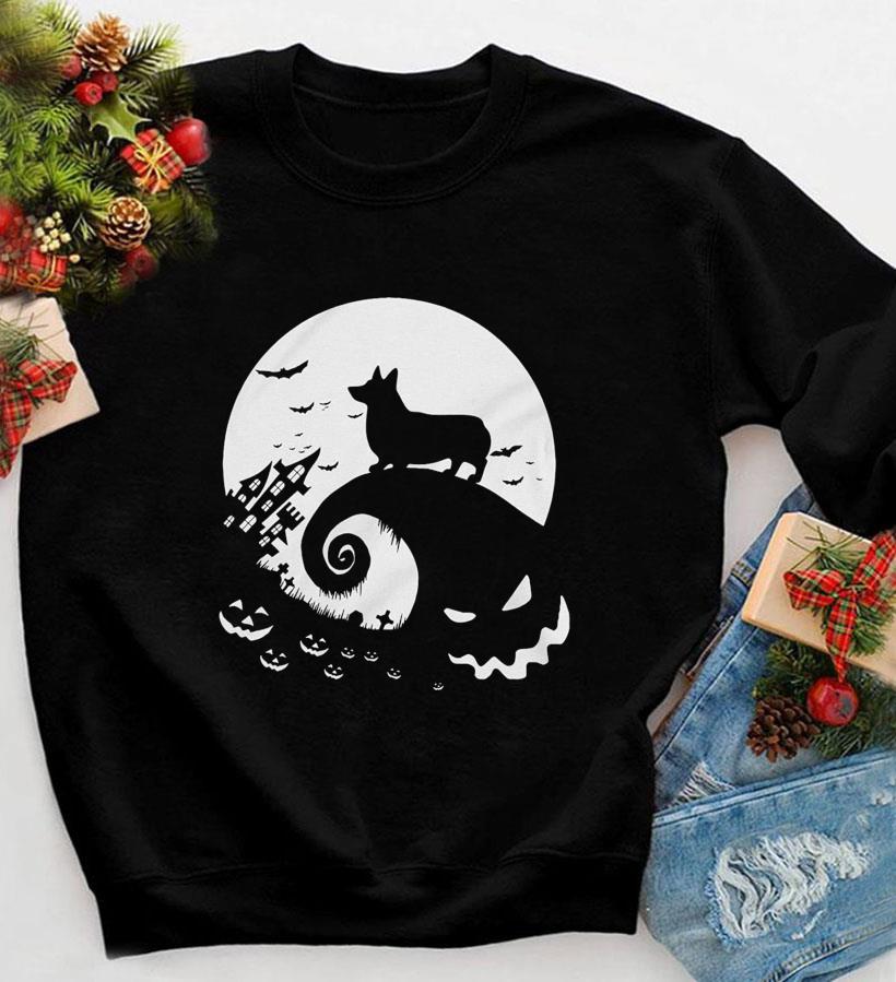 Nightmare before christmas dog shirt sale