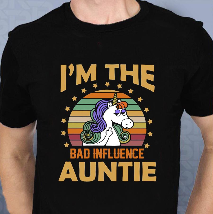 unicorn aunt t shirt