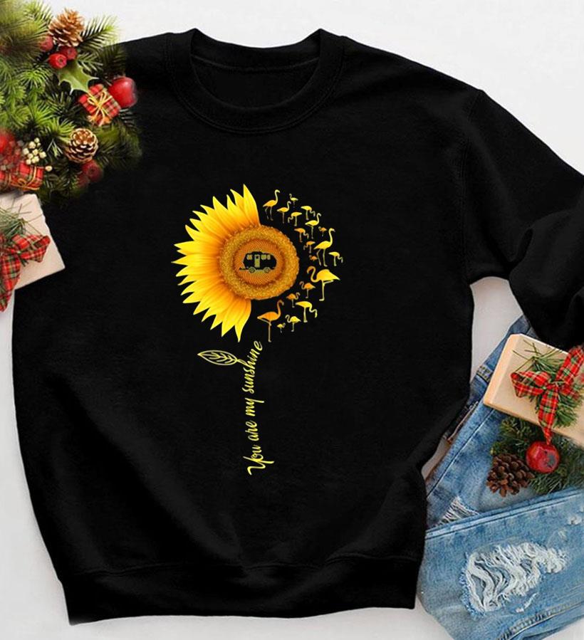 Camping Sunflower You Are My Sunshine T-Shirt Camping Sunflower You Are My Sunshine T-Shirt