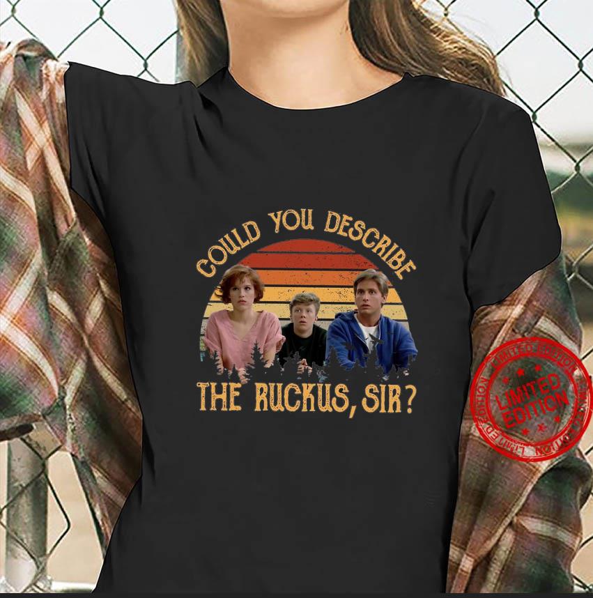 Breakfast Club 1985 would you describe the ruckus vintage t-shirt