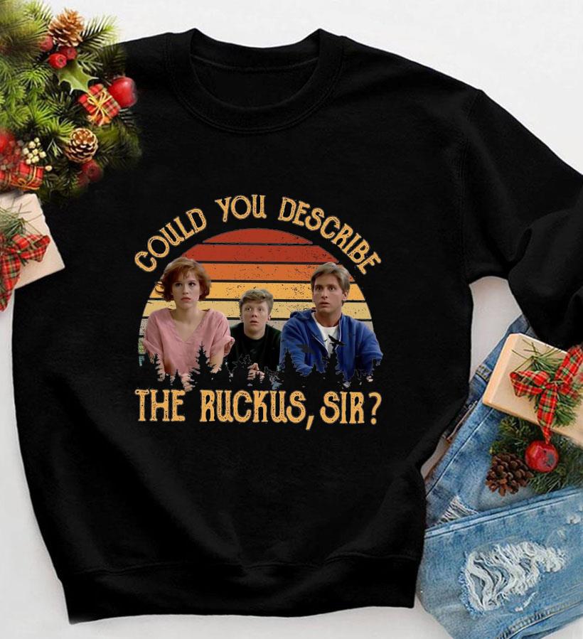 Breakfast Club 1985 would you describe the ruckus vintage t-shirt