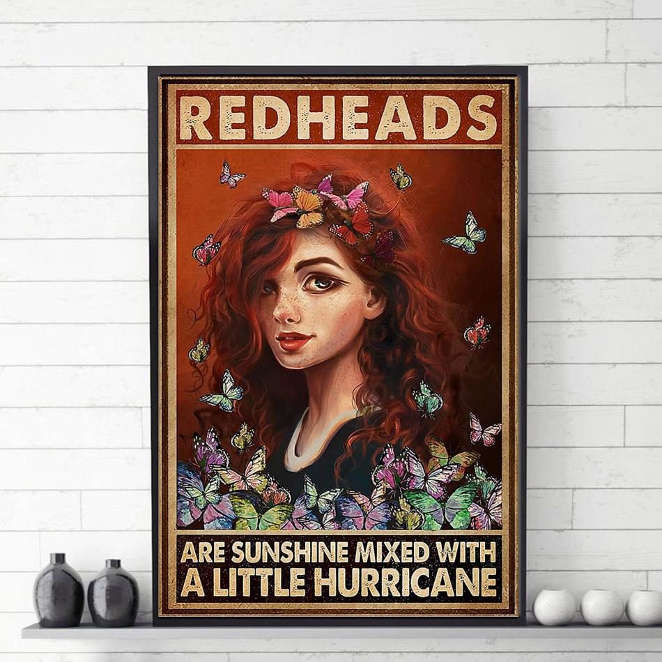redheads are sunshine mixed with a little hurricane