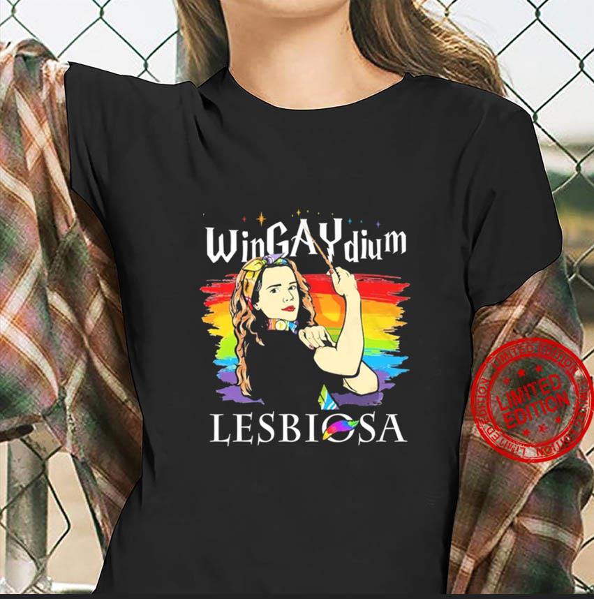 Wingaydium Lesbiosa Womens Shirt | Gay Pride Shirt 2018 Wingaydium Lesbiosa Womens Shirt | Gay Pride Shirt 2018