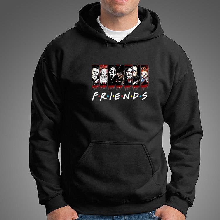 Hoodie with all discount horror movie characters