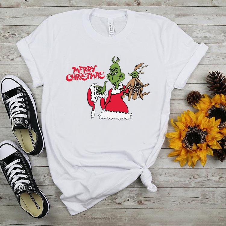 Grinch dog hot sale shirt