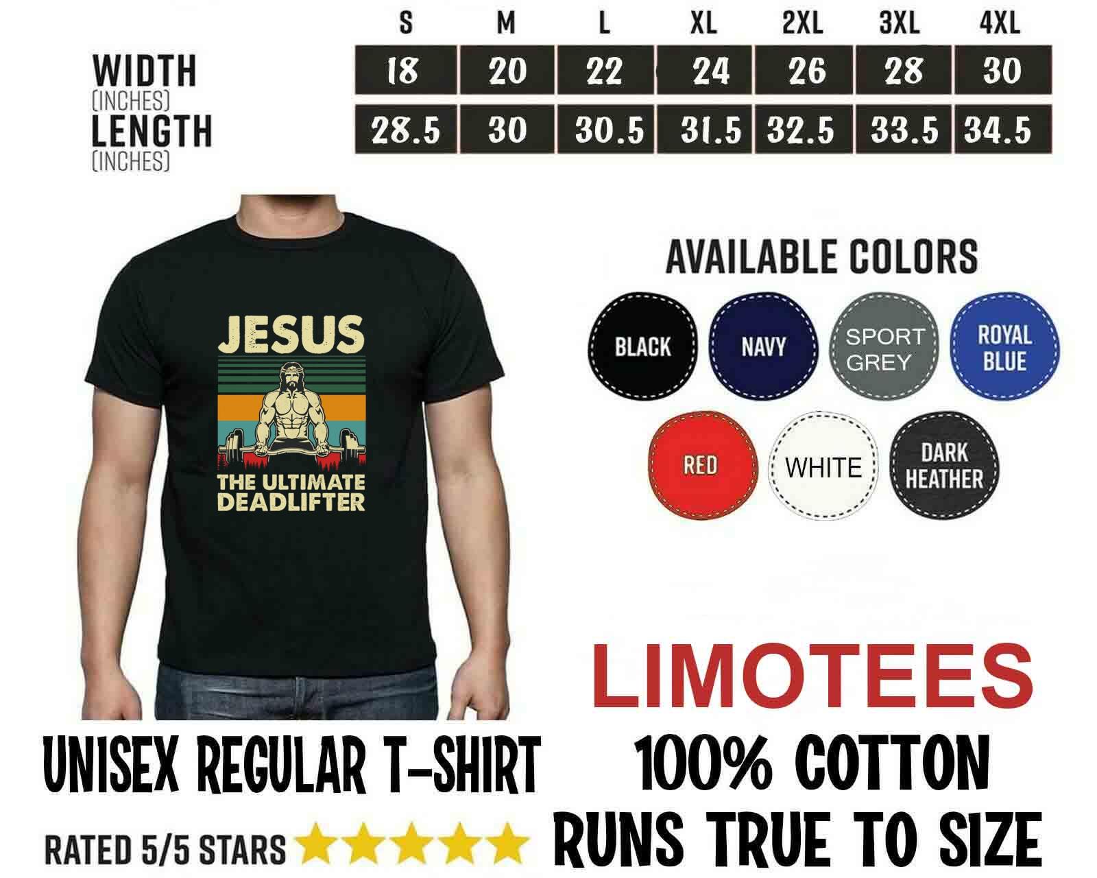 Strong gym Jesus the ultimate deadlifter vintage t-shirt - Limotees