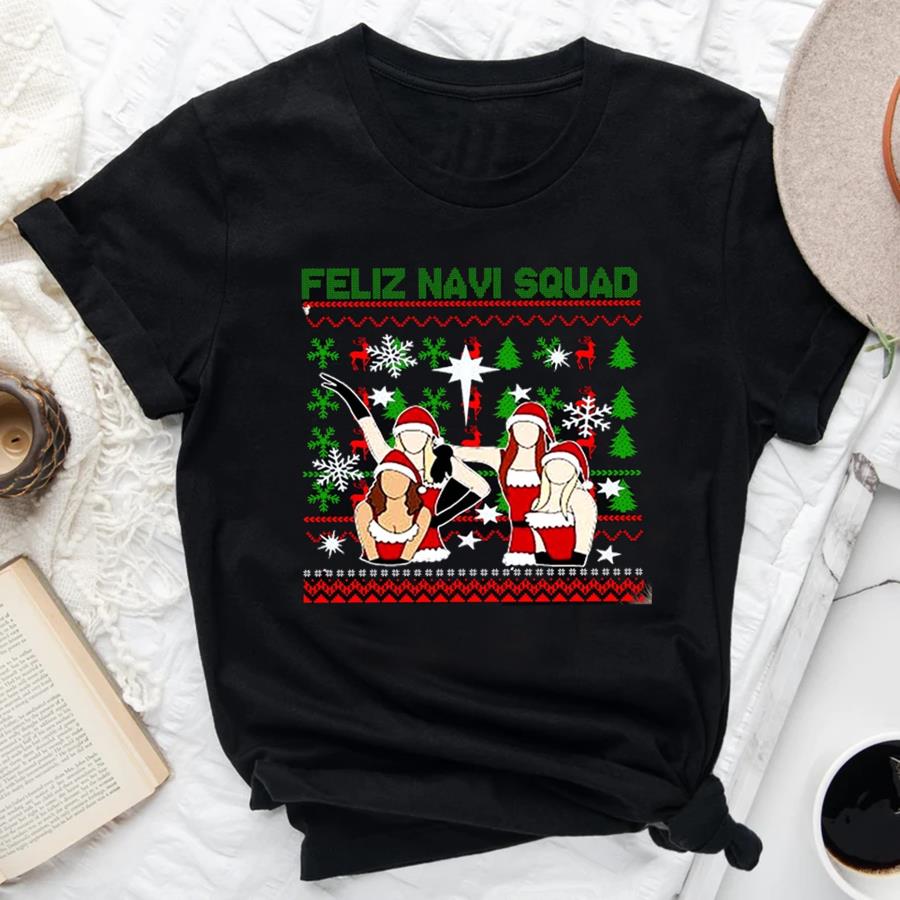 Mean Girls Feliz Navi Squad Christmas Sweatshirt - Femfetti