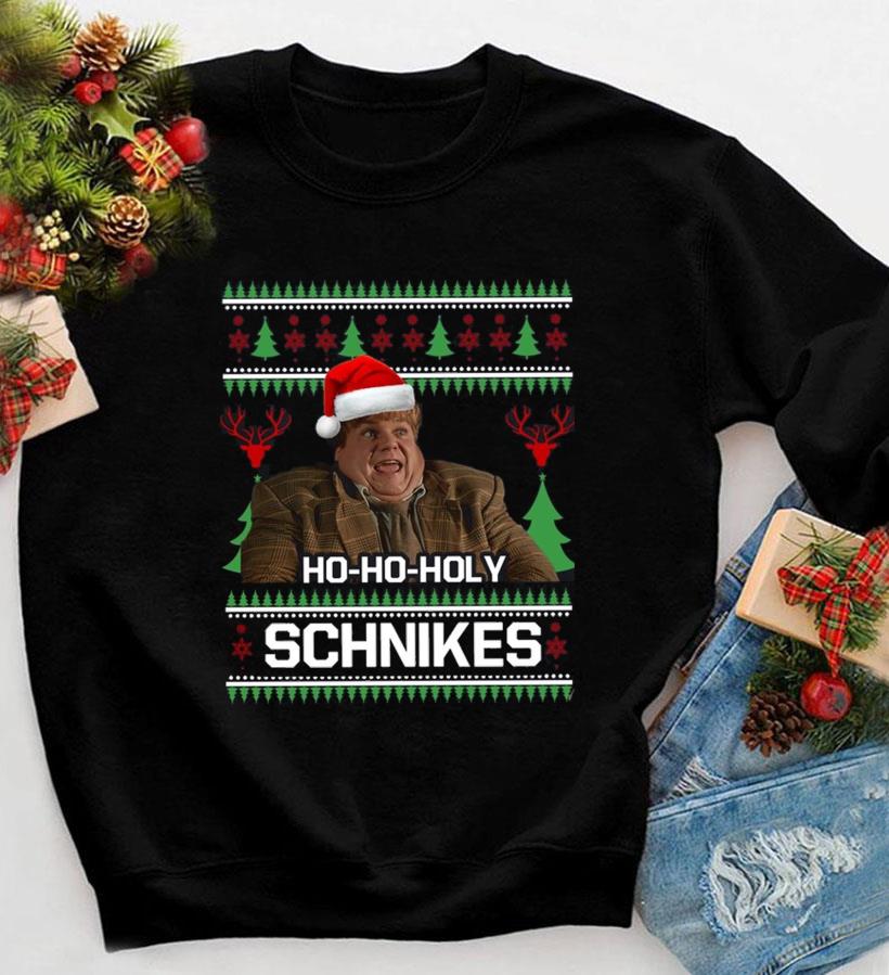 Tommy Callahan ho ho holy schnikes ugly Christmas t shirt Limotees