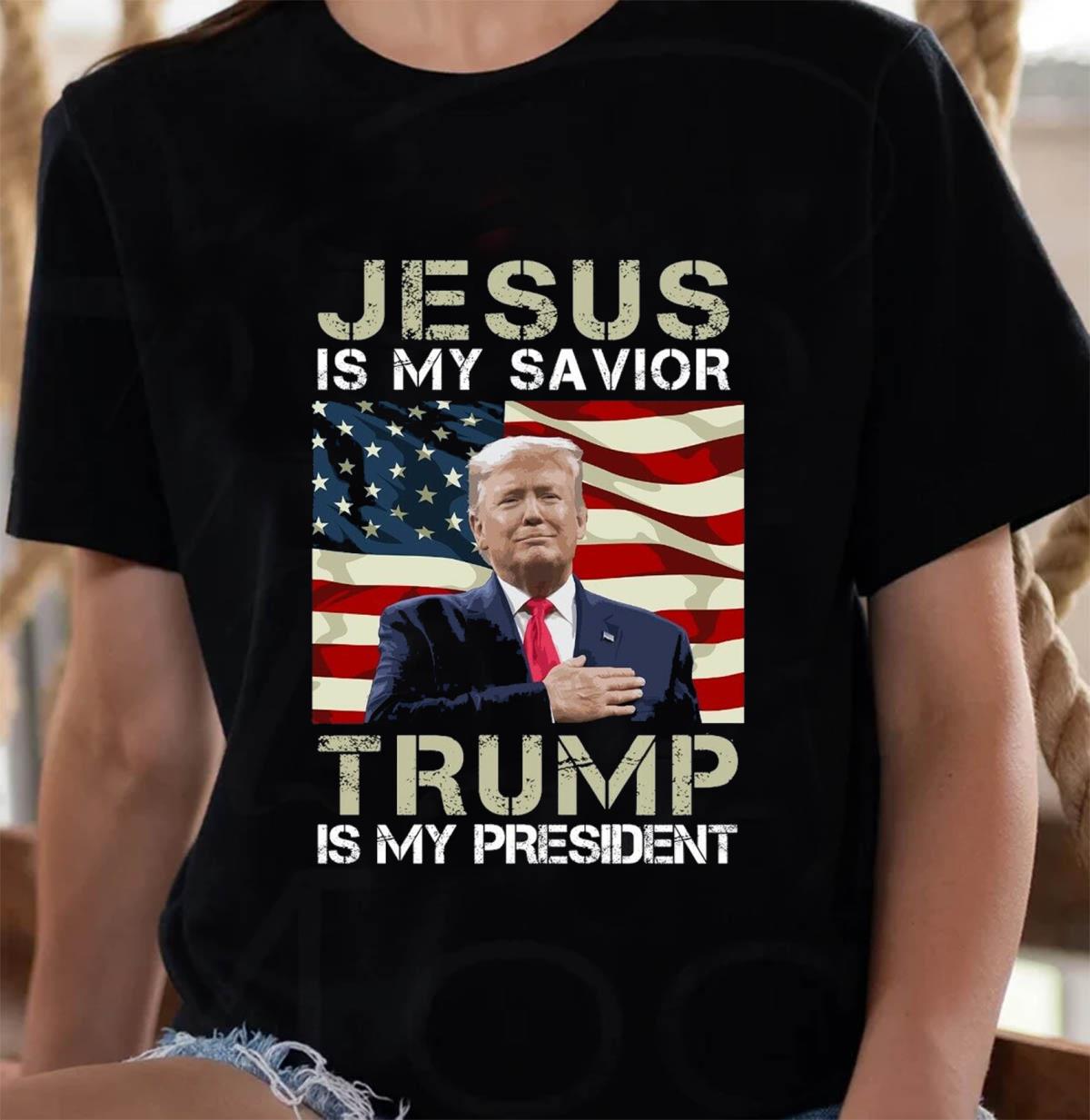 trump jesus shirt