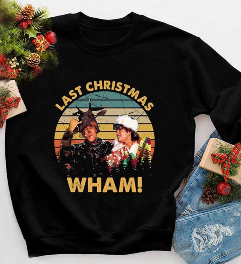 George Michael Wham Christmas Sweatshirt Christmas Jumper Wham