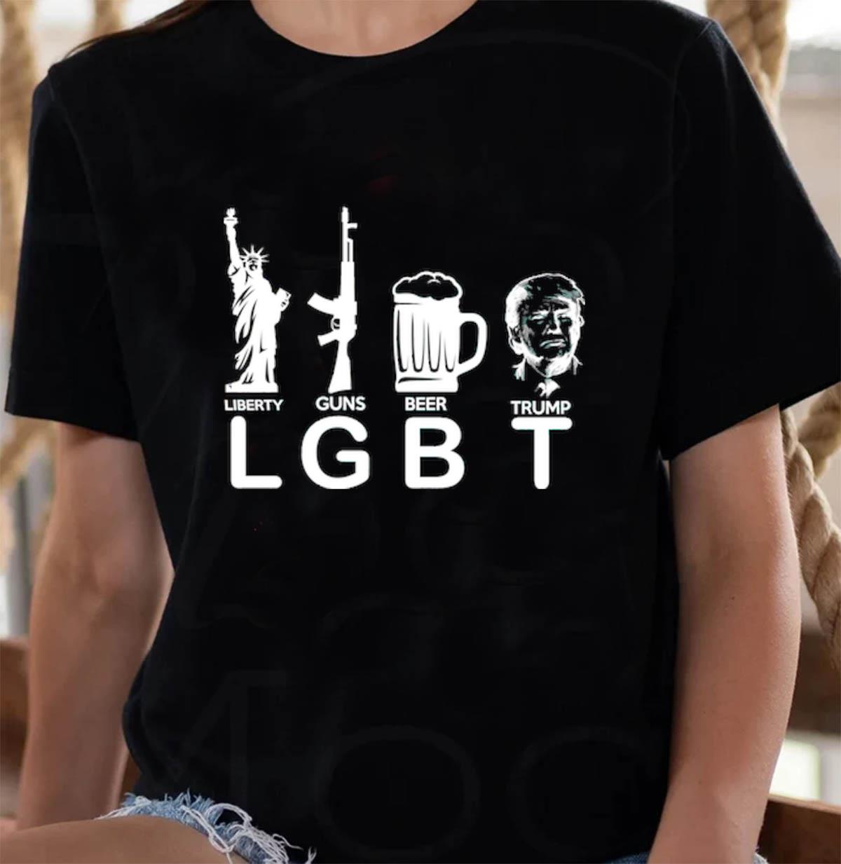 trump lgbtq shirt