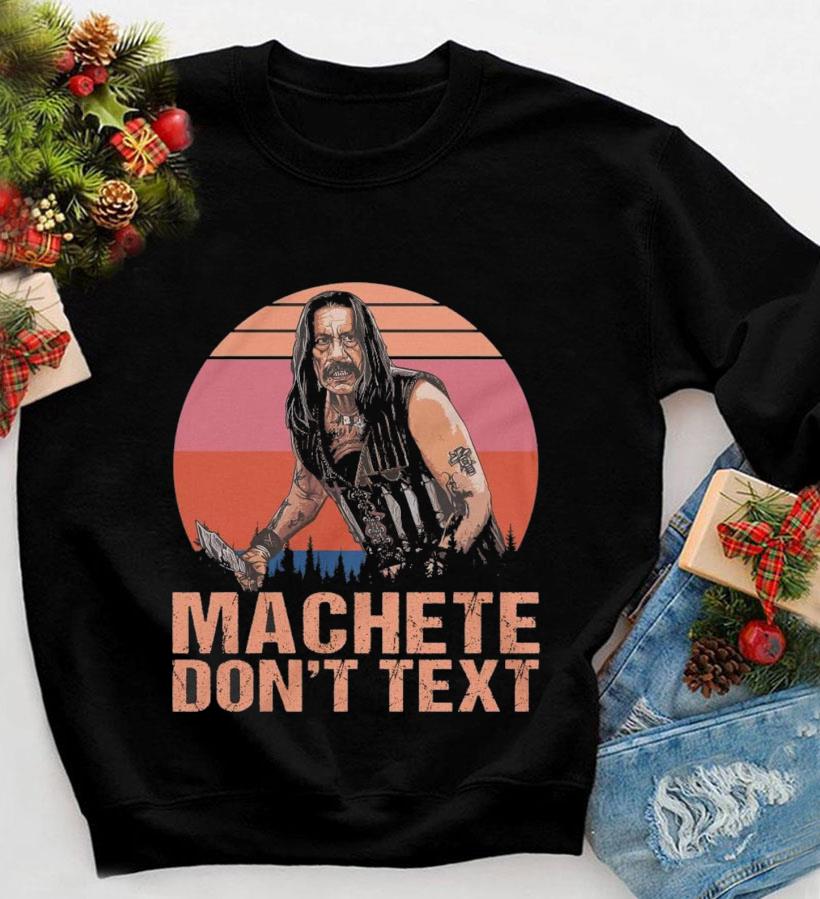 Machete dont text vintage movie 2010 t-shirt - Limotees