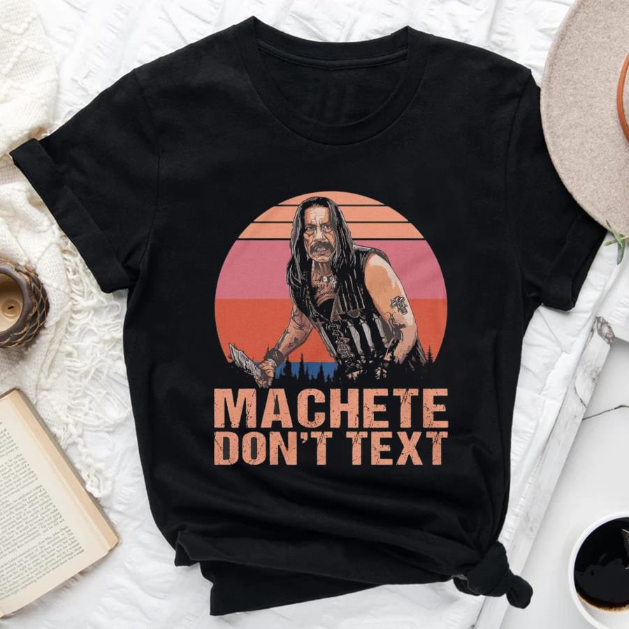 Machete dont text vintage movie 2010 t-shirt - Limotees
