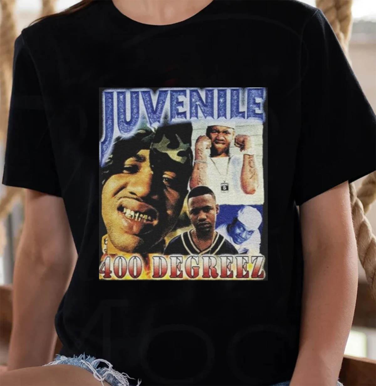 Juvenile 400 Degreez hip hop legend shirt - Limotees