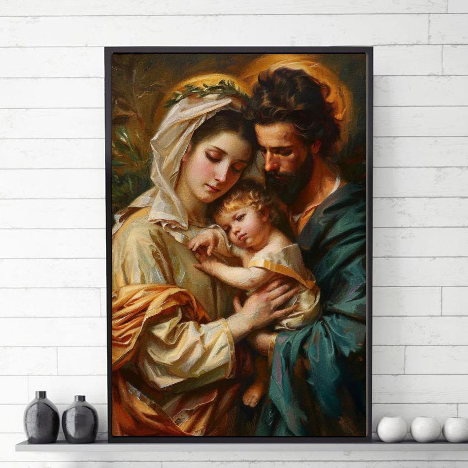 Holy Family Canvas plus free video hot