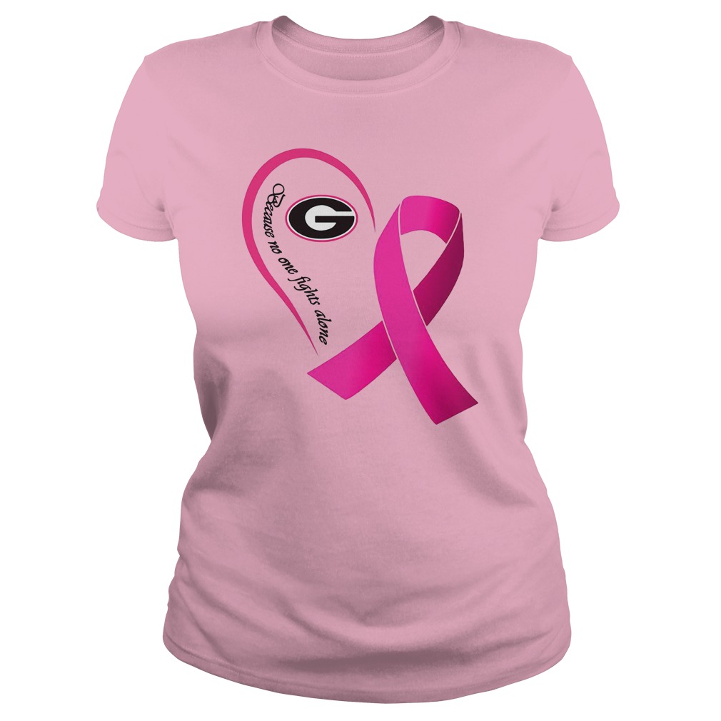 Pink georgia bulldog store shirts