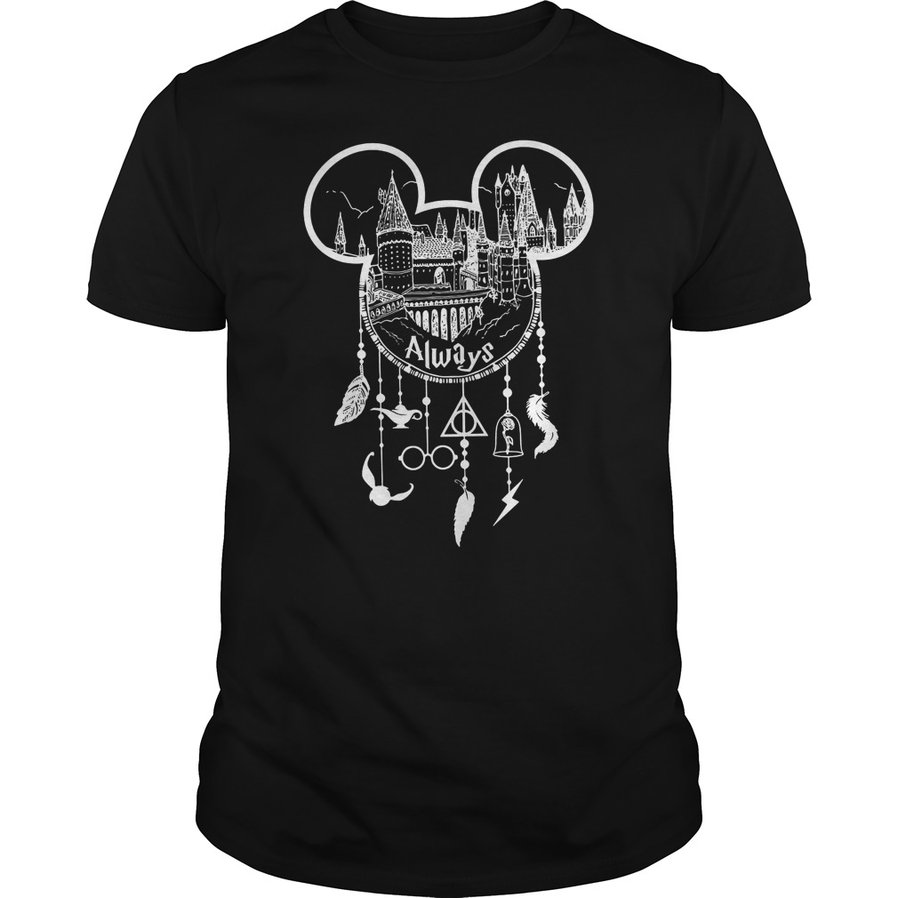Harry Potter Hogwarts Disney Dreamcatcher Deathly Hallows shirt