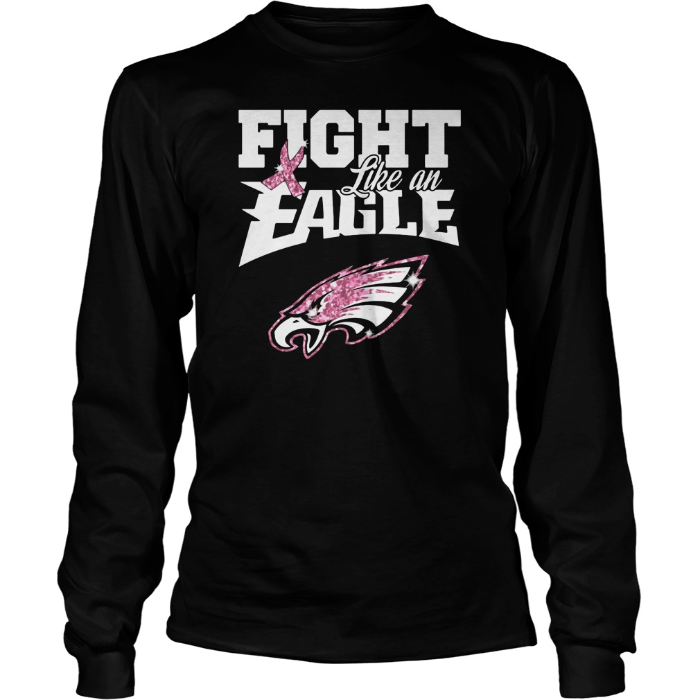 eagles breast cancer hoodie