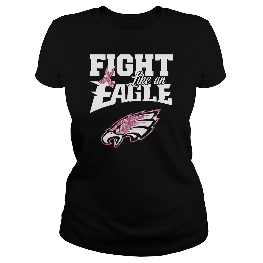 eagles breast cancer shirt