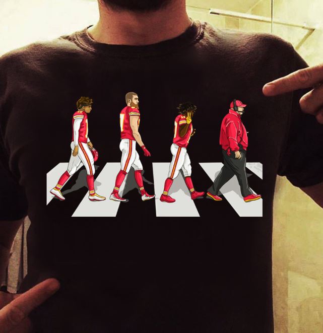 chiefs abbey road shirt