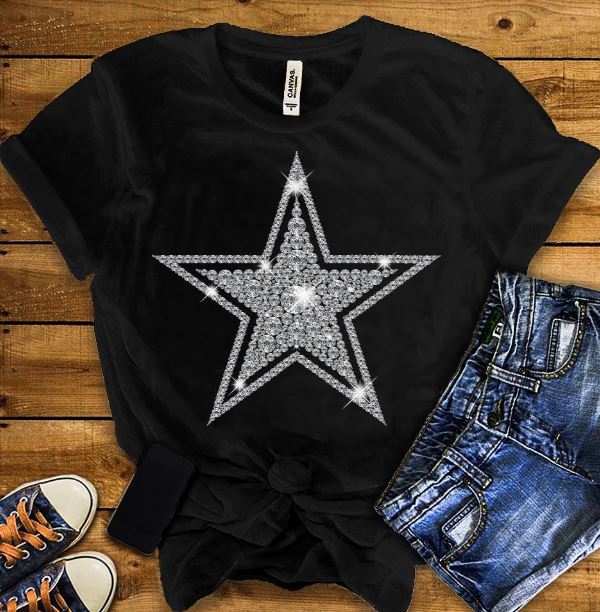 Dallas Cowboys diamond star shirt, ladies shirt, hoodie and sweater