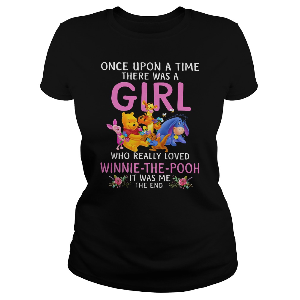 Once upon a time there was a girl who really loved Disney and Steelers shirt  - Kingteeshop