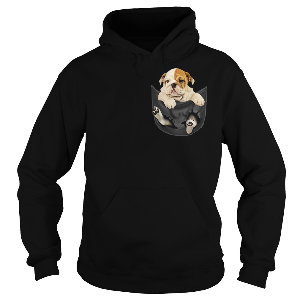 English Bulldog In Pocket Shirt English Bulldog In Pocket Shirt