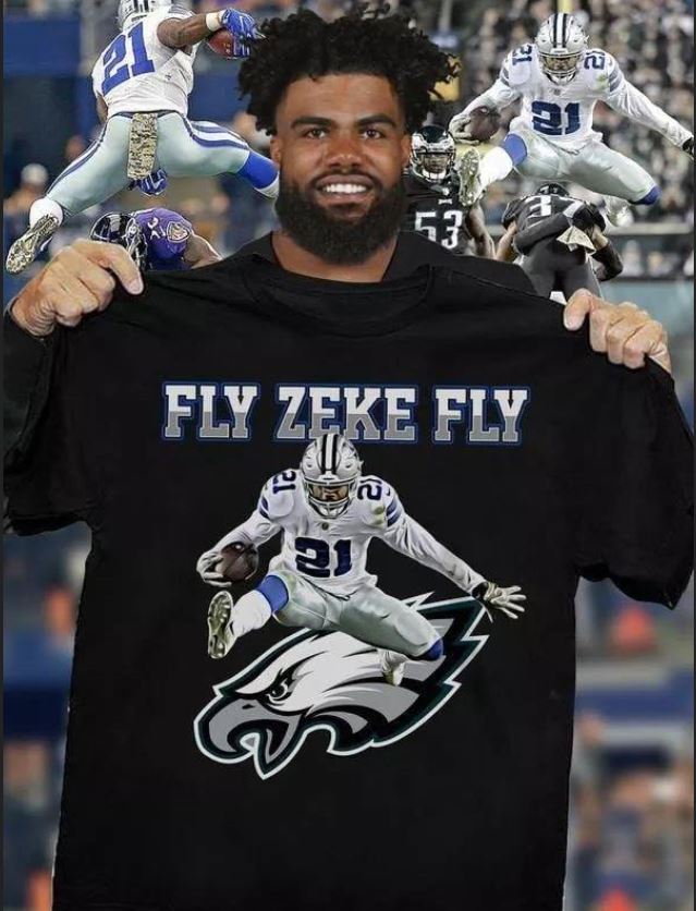 Philadelphia Eagles Fly Eagles Fly Shirt - Limotees