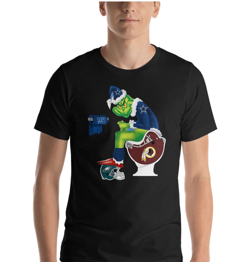 The Grinch Washington Commanders Dallas Cowboys Shirt - Hersmiles