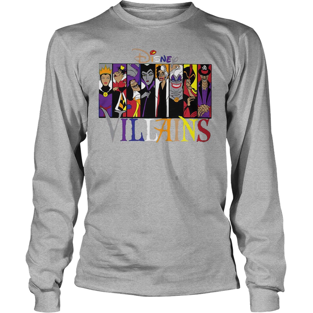 Disney Villains shirt, ladies shirt, hoodie and sweater