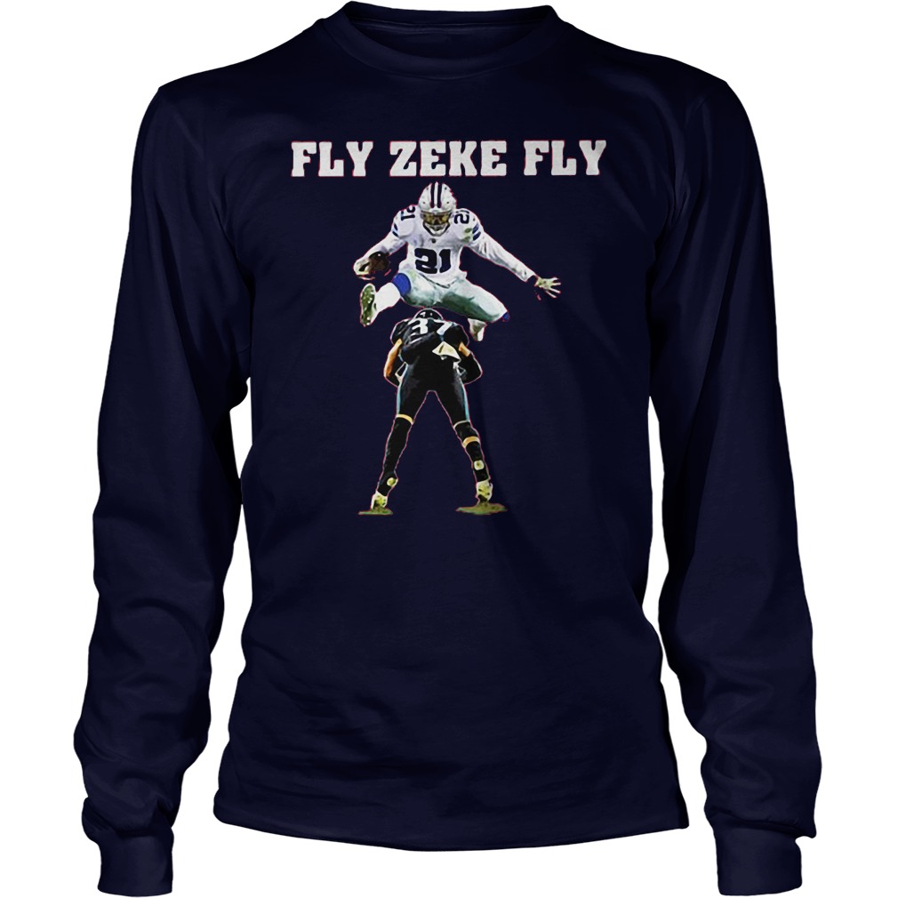 Ezekiel Elliott fly zeke fly Dallas Cowboys shirt – Limotees