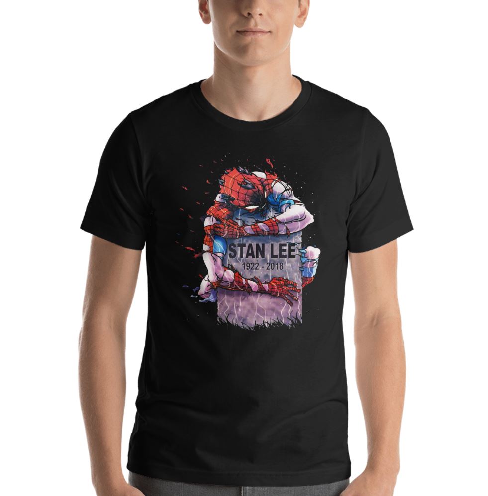 Spiderman stan sale lee shirt