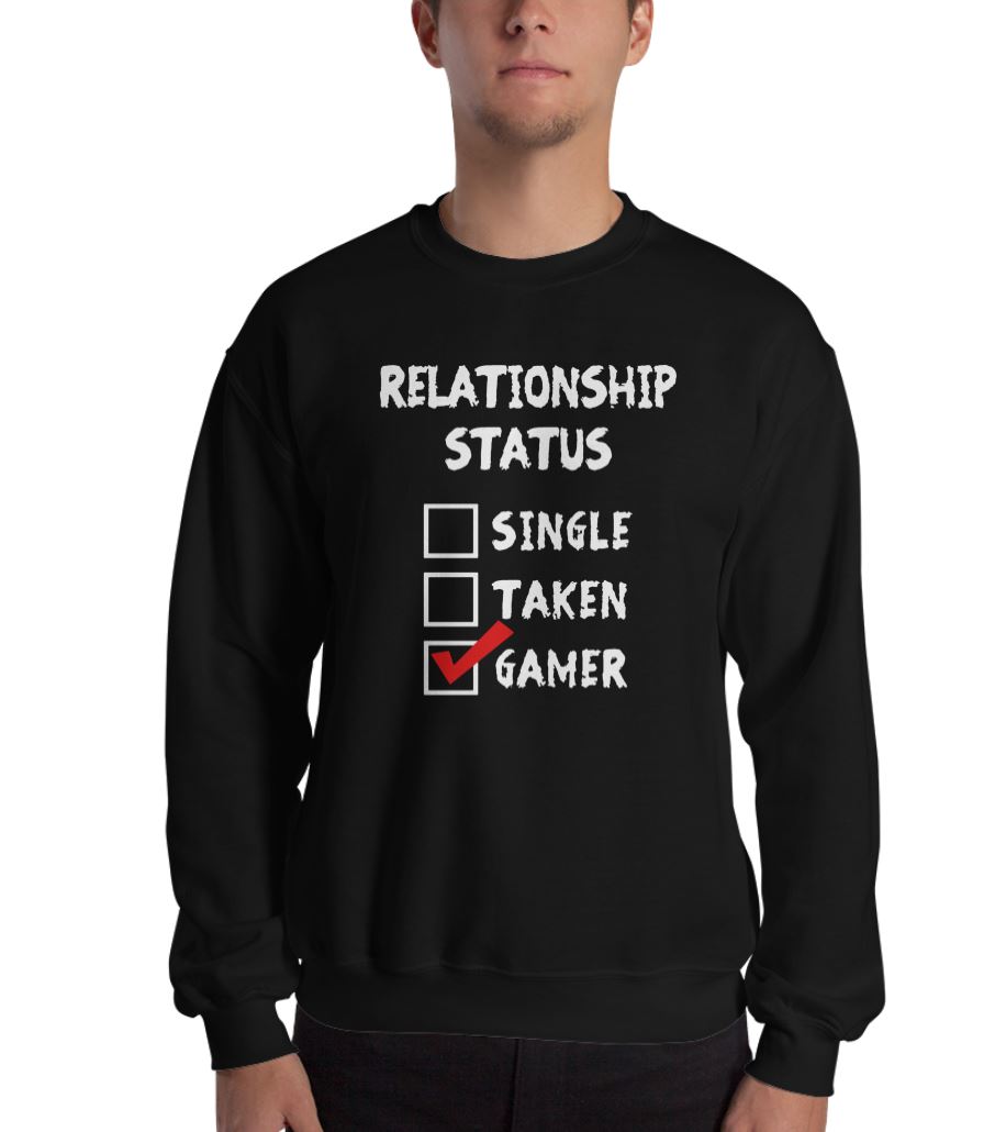 single taken gamer t shirt