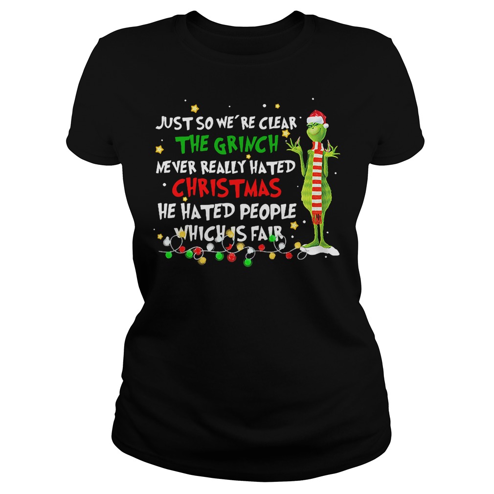 Just So We're Clear, The Grinch Never Really Hated Christmas. He Hated –  Designs ByLITA