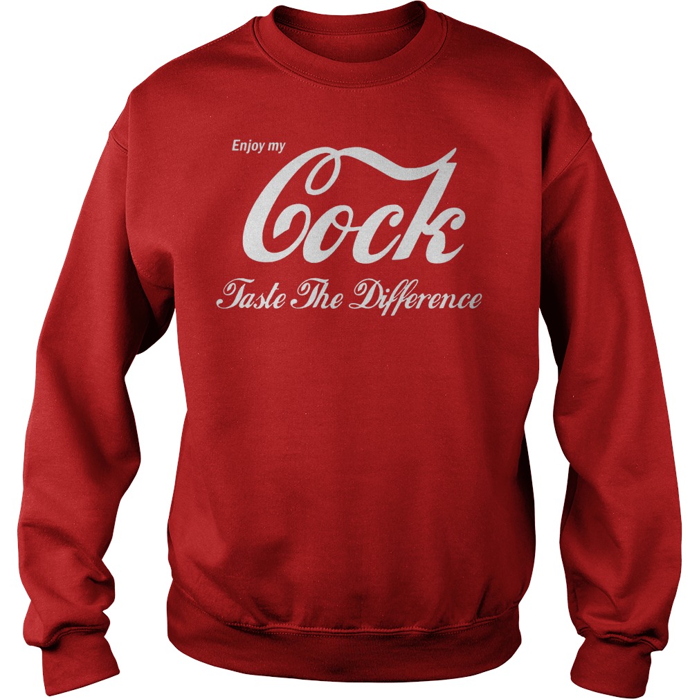 Enjoy My Cock Taste The Difference Christmas T-Shirt Enjoy My Cock Taste The Difference Christmas T-Shirt