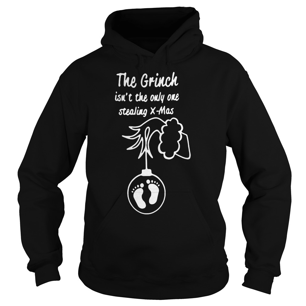 The Grinch isn't the only one stealing Xmas baby ornament shirt