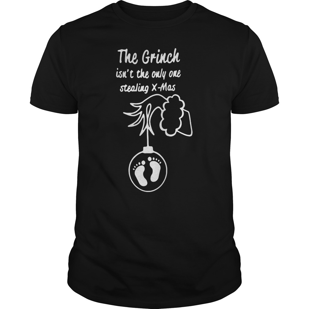 The Grinch isn't the only one stealing Xmas baby ornament shirt