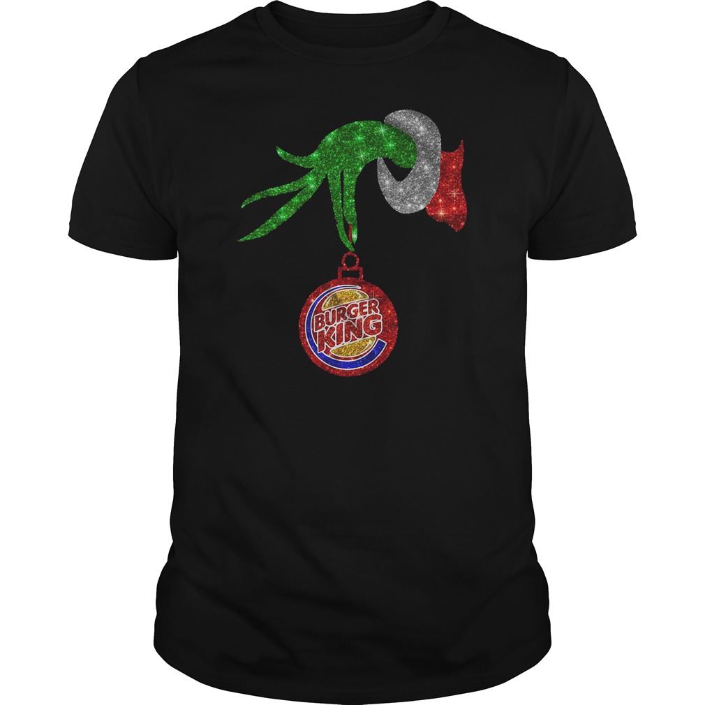 Official The Grinch Hand Holding Ornament Pittsburgh Steelers Christmas  Shirt - Daintytee