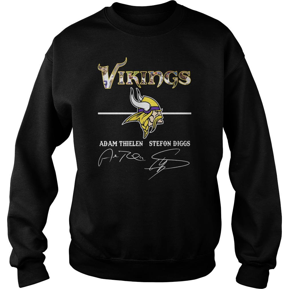 Vikings Shirt Adam Thielen Stefon Diggs Signature Minnesota Vikings Gift -  Personalized Gifts: Family, Sports, Occasions, Trending