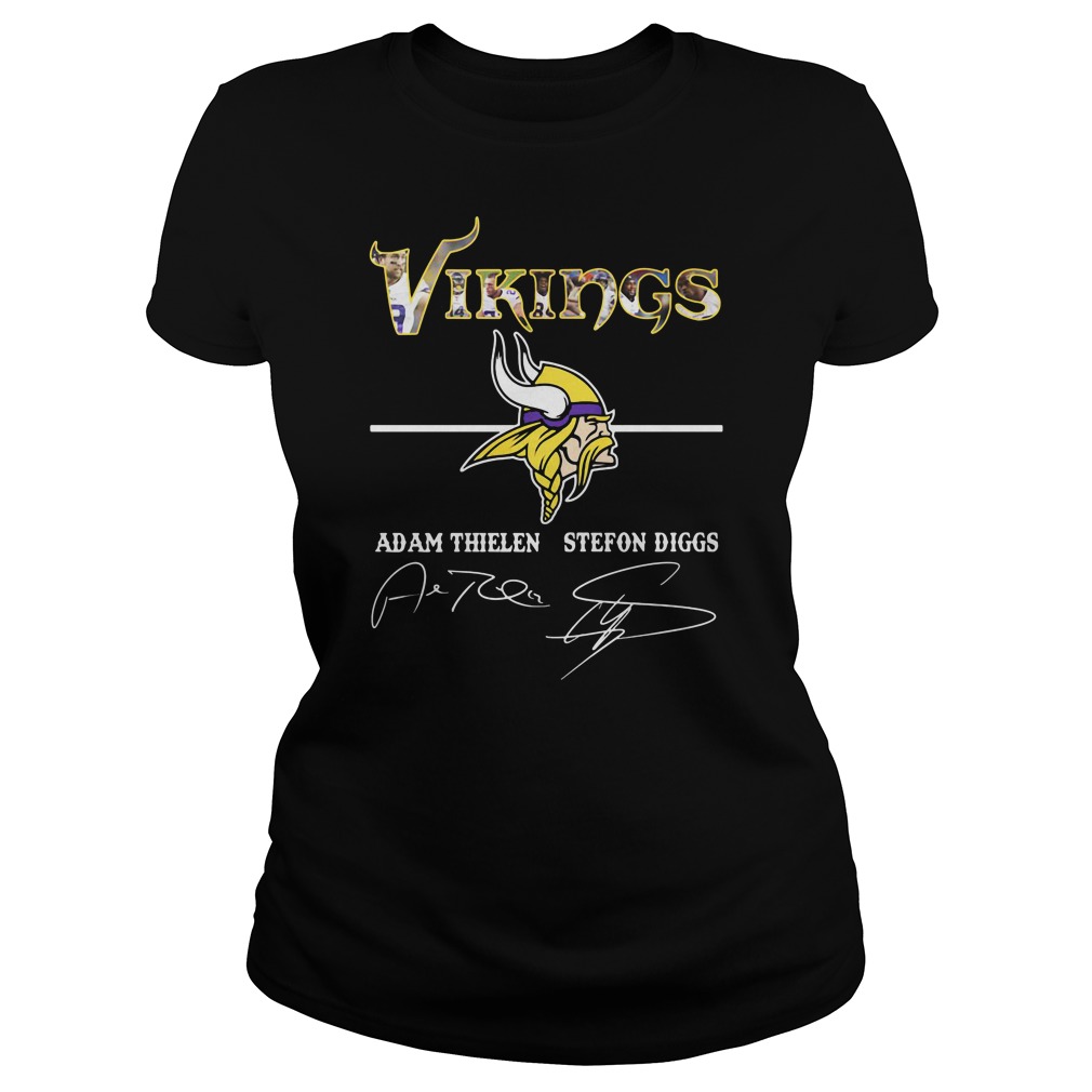 Vikings Shirt Adam Thielen Stefon Diggs Signature Minnesota Vikings Gift -  Personalized Gifts: Family, Sports, Occasions, Trending