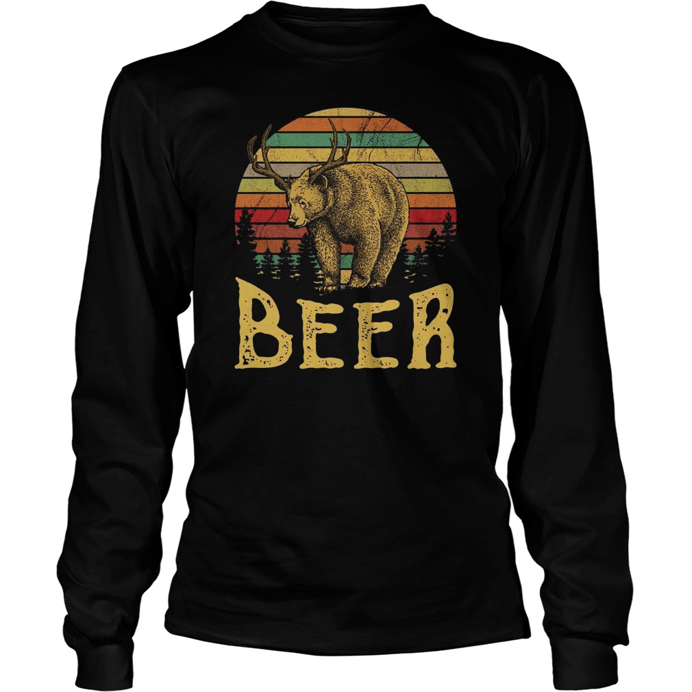 Brewing Work Shirt - Bear + Deer = BEER