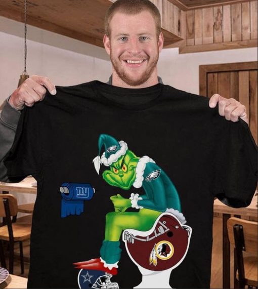 philadelphia eagles grinch shirt