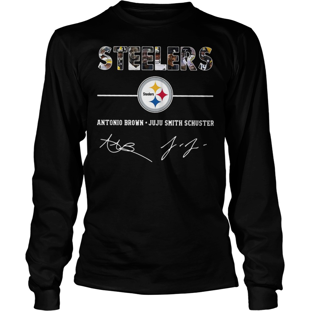 Juju Smith Schuster and Antonio Brown Tshirt Pittsburgh Steelers Tees